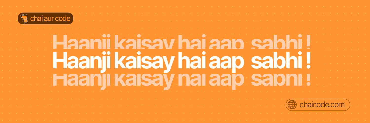 Chai Aur Code's banner