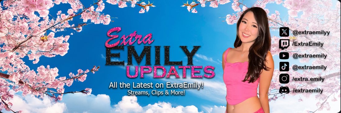 ExtraEmily Updates banner
