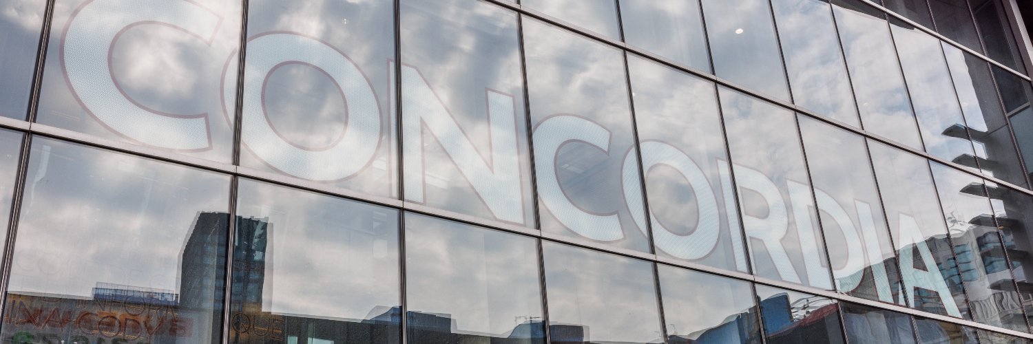 Twitter banner for @Concordia