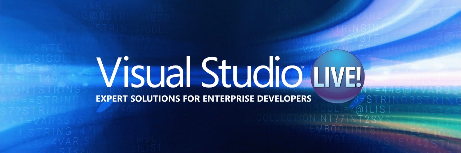 Visual Studio Live! banner