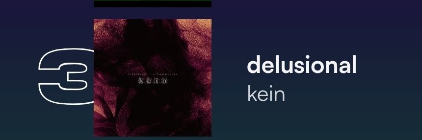 delusional by kein 🍰 banner