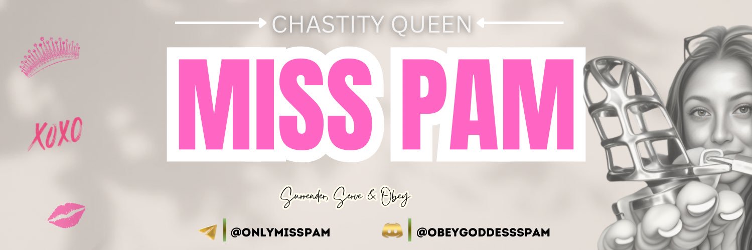 Chastity 𝗘𝗺𝗽𝗿𝗲𝘀𝘀 | 𝗠𝗶𝘀𝘀 𝗣𝗮𝗺 banner