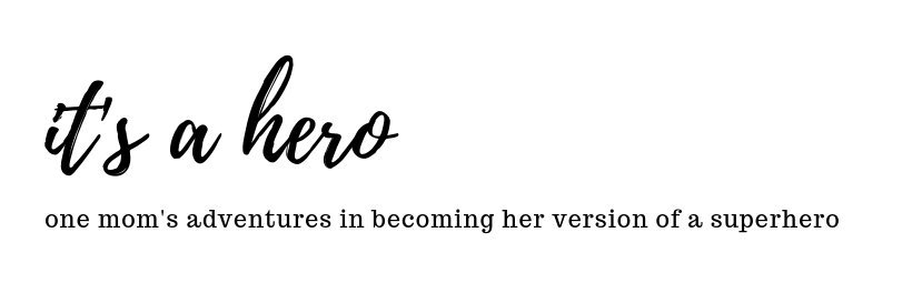 Rachel @ It's A Hero banner