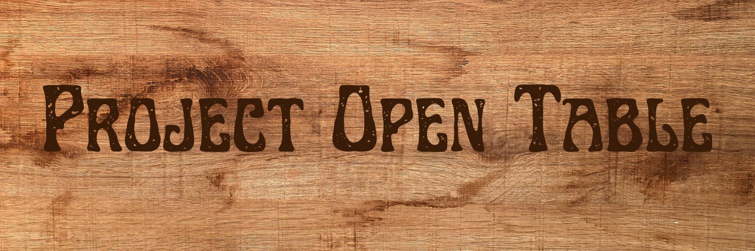 Project Open Table banner