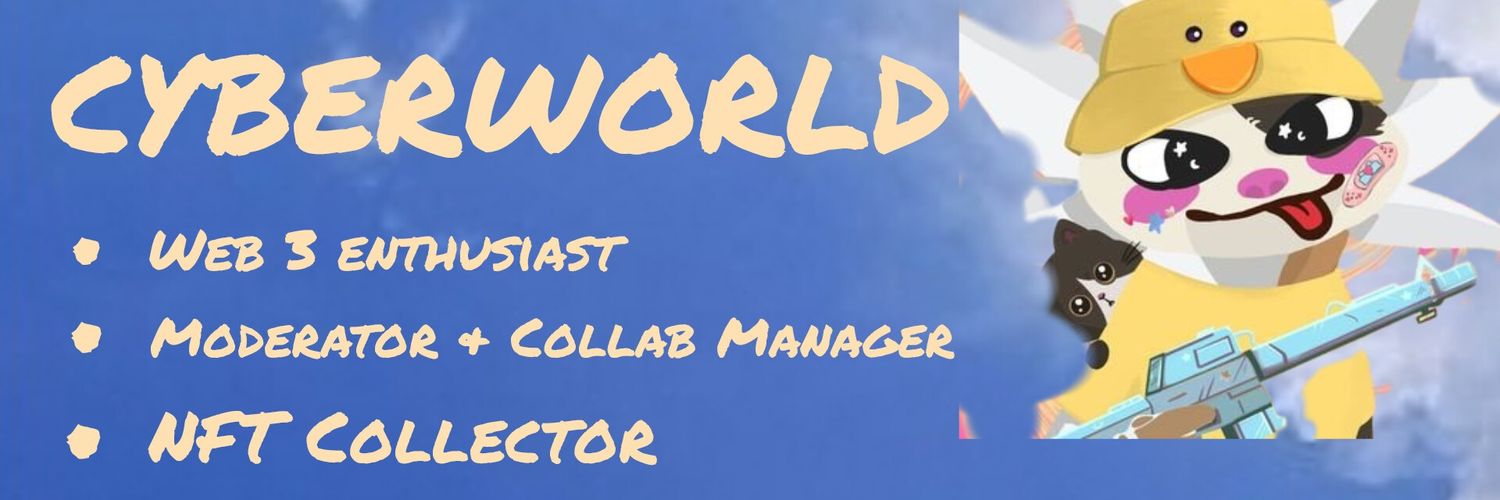 Cyberworld (❖,❖) banner