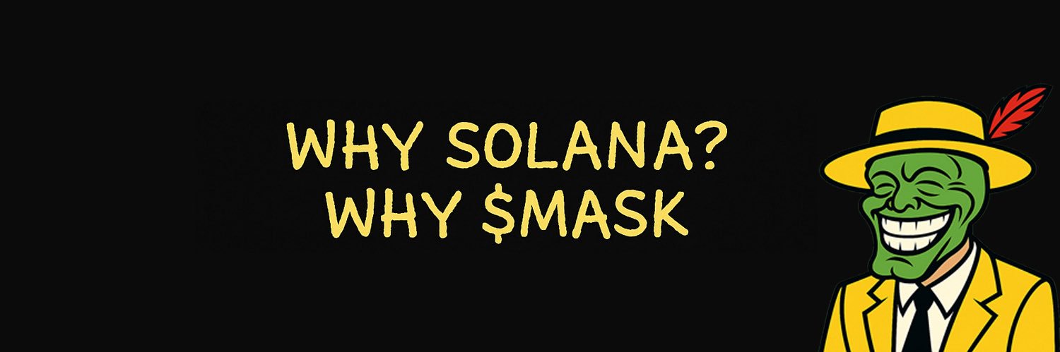 #TheMaskCoin - $MASK banner