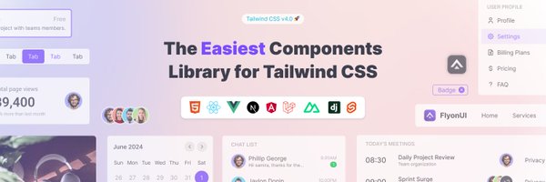 flyonui Profile Banner