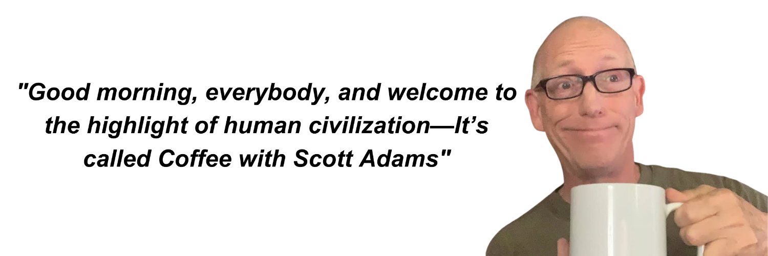 Quotes By Scott Adams ☕️'s banner