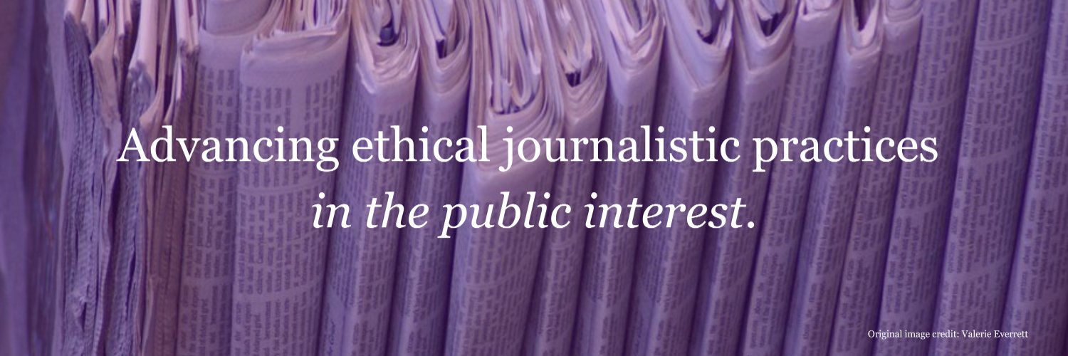 Ethics & Journalism Initiative @ NYU's banner