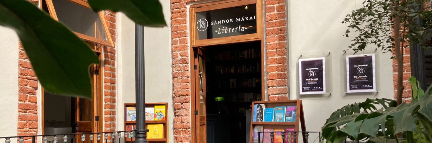 Sándor Márai Librería CDMX's banner