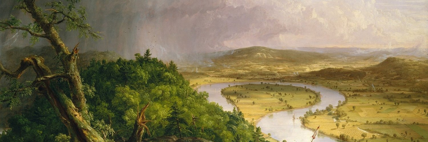 The Hudson River School's banner