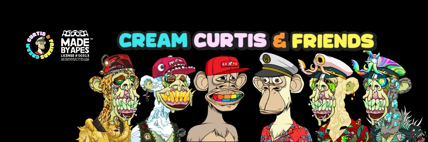 Cream Curtis® Profile Banner