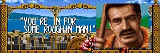 The Roughin’ Man! banner