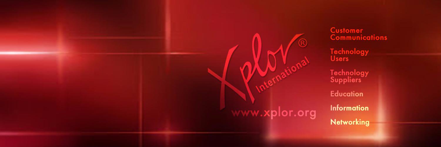 Xplor International banner