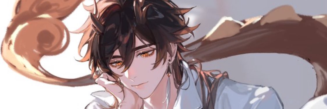 Daily Zhongli + Childe 🌶️ banner