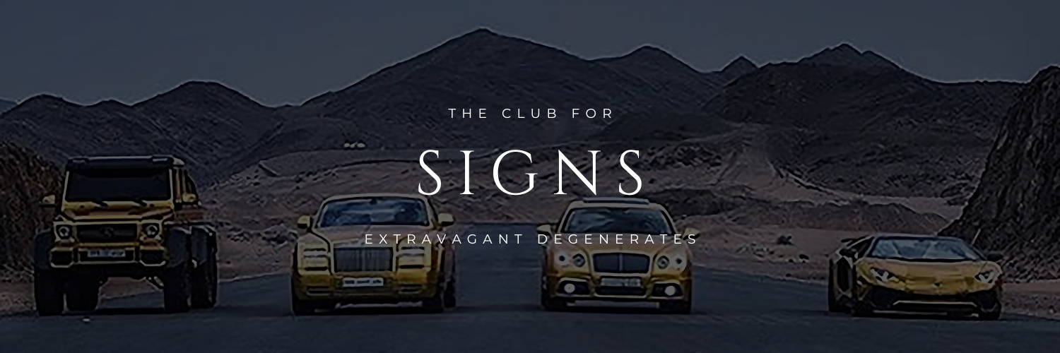 There Will Be Signs's banner