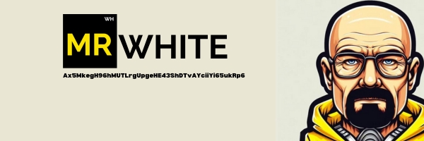 Mr White banner