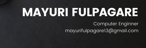 FulpagareMayuri Profile Banner