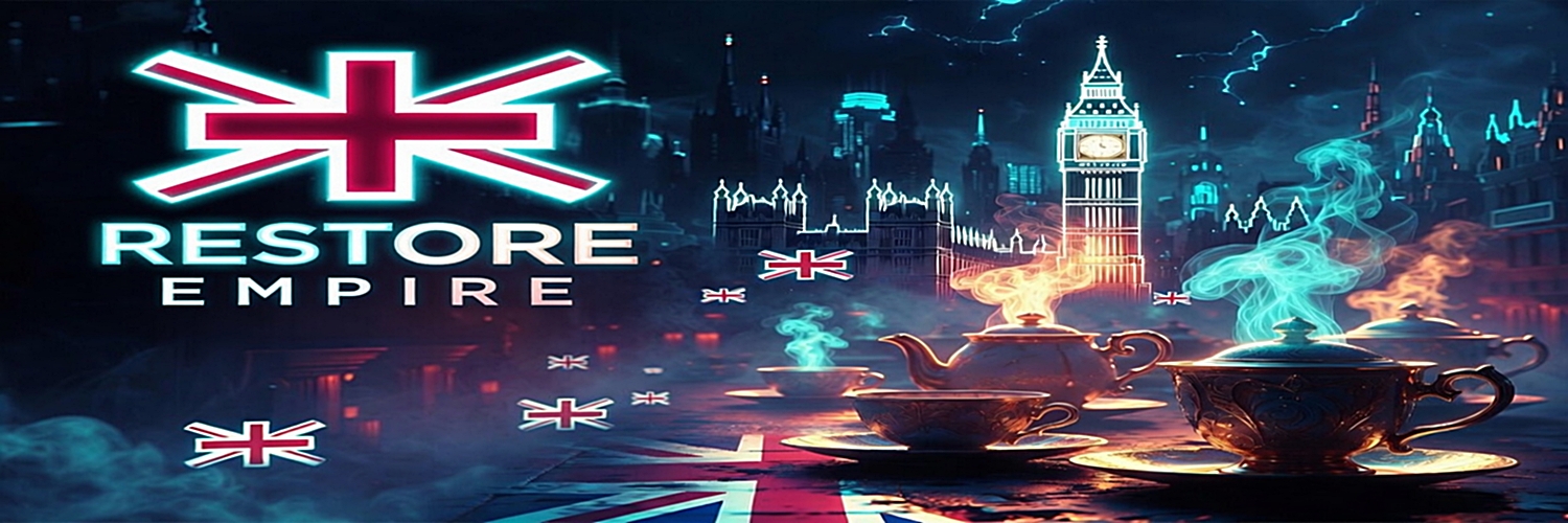 Tea and Neon Empire 🇬🇧 banner