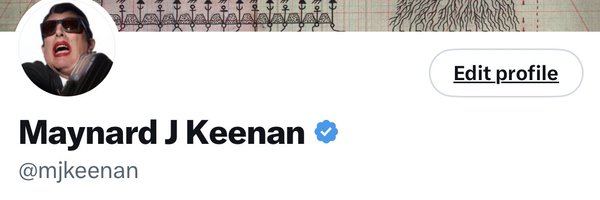 Maynard J Keenan Profile Banner