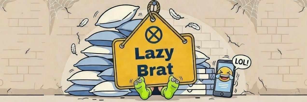 Lazy Brat banner