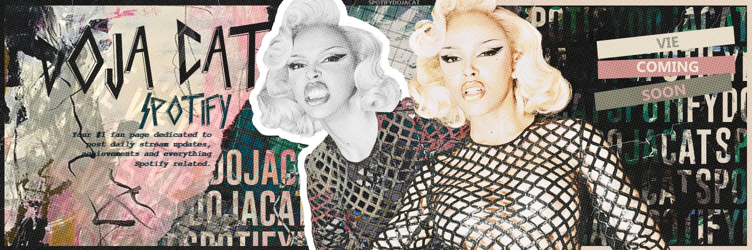 Doja Cat Spotify's banner