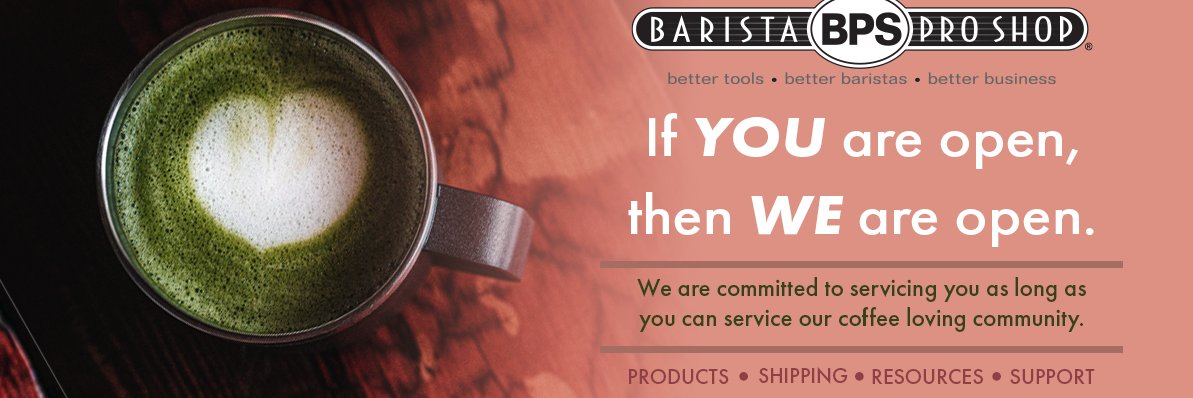 Barista Pro Shop banner
