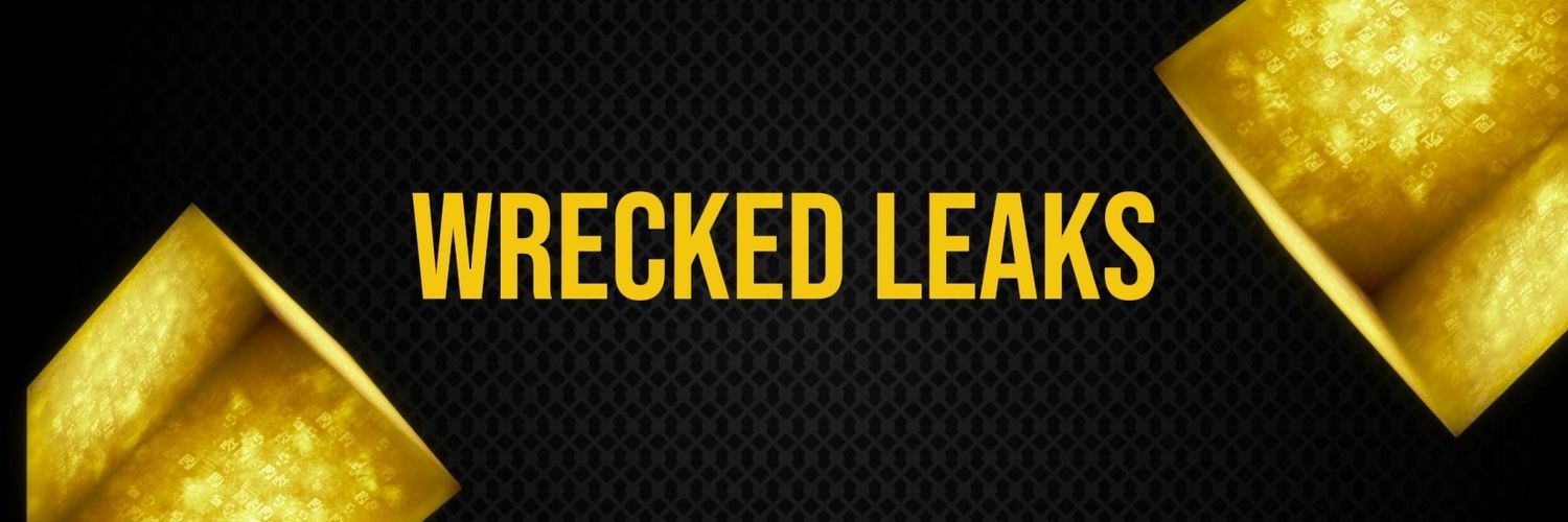 @wrecked leaks :) banner