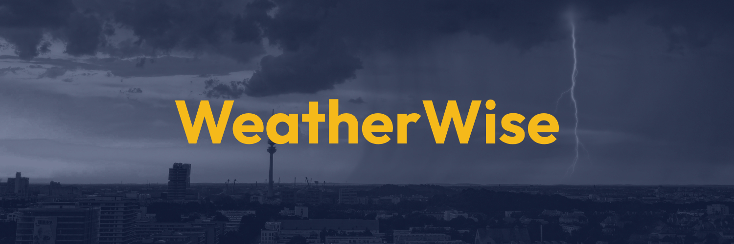 WeatherWise.app's banner