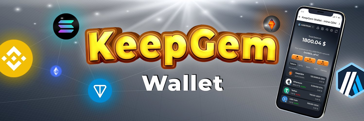 KeepGem Wallet 💎 banner