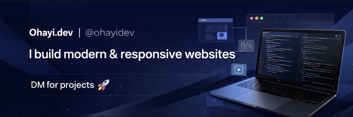 Ohayi.dev banner