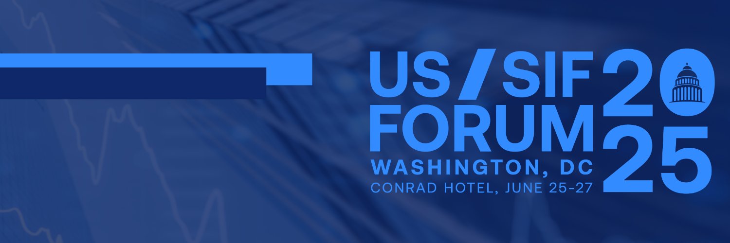 US SIF banner