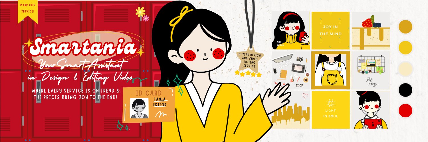 Tania • Jasa Design & Edit Video banner