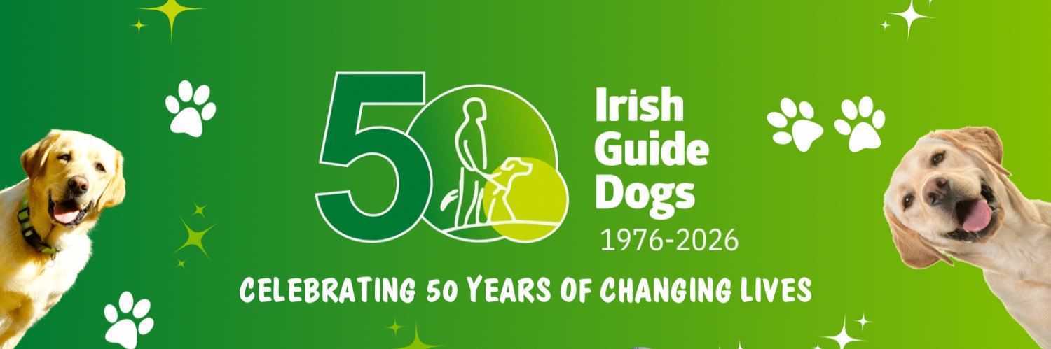 Irish Guide Dogs for the Blind banner
