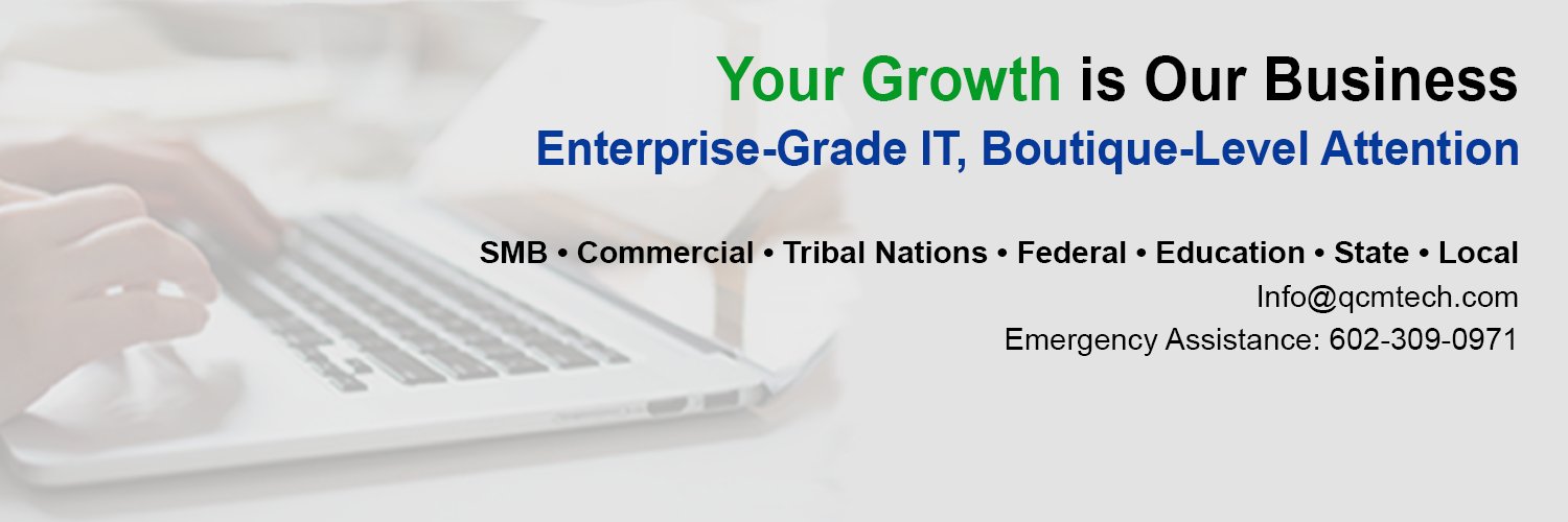 qcmtech's profile banner image
