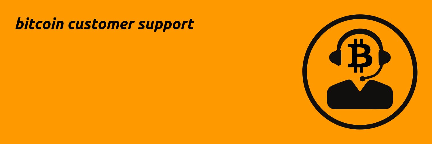 Bitcoin Customer Support banner