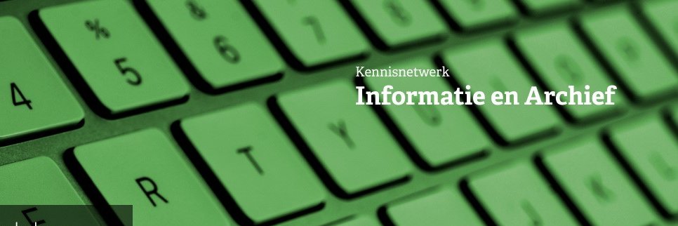 Kenniscommunity Informatie en Archief (KIA) banner