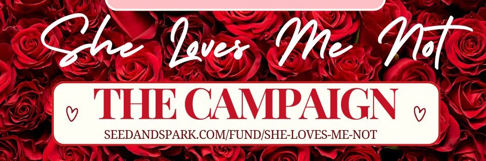 She Loves Me Not banner