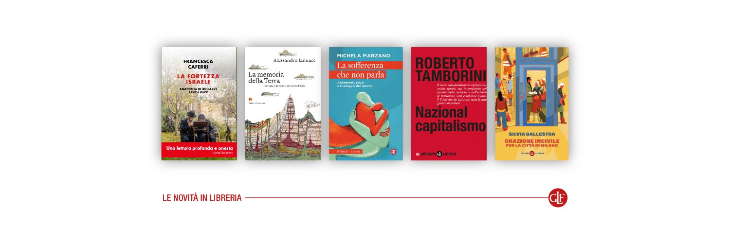 editorilaterza's profile banner image