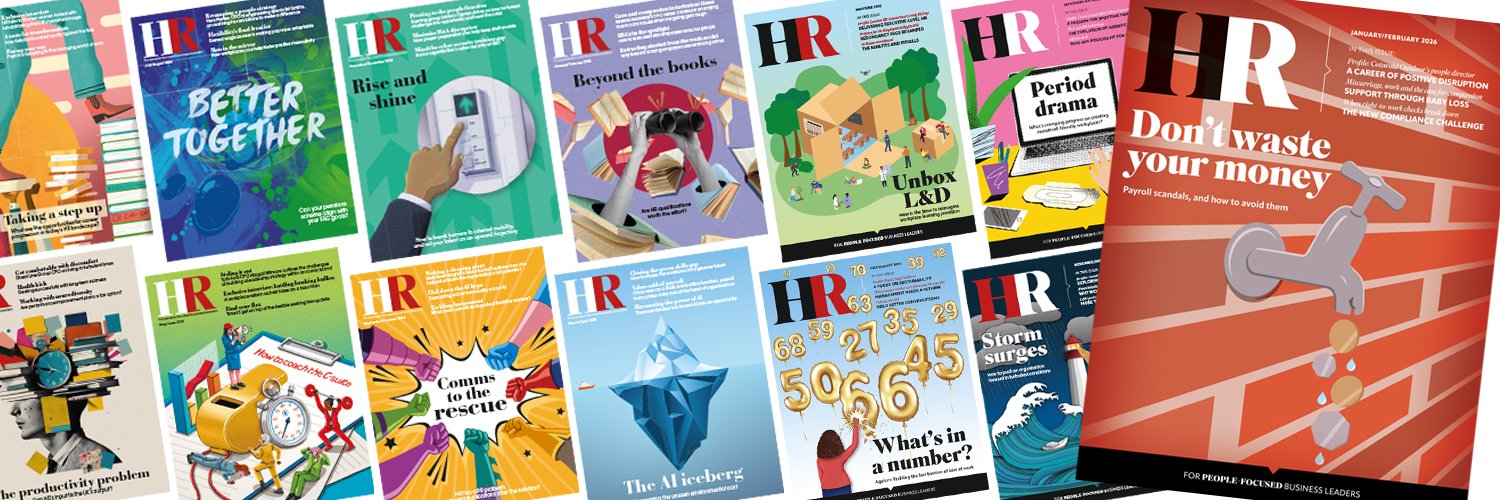 HR magazine banner