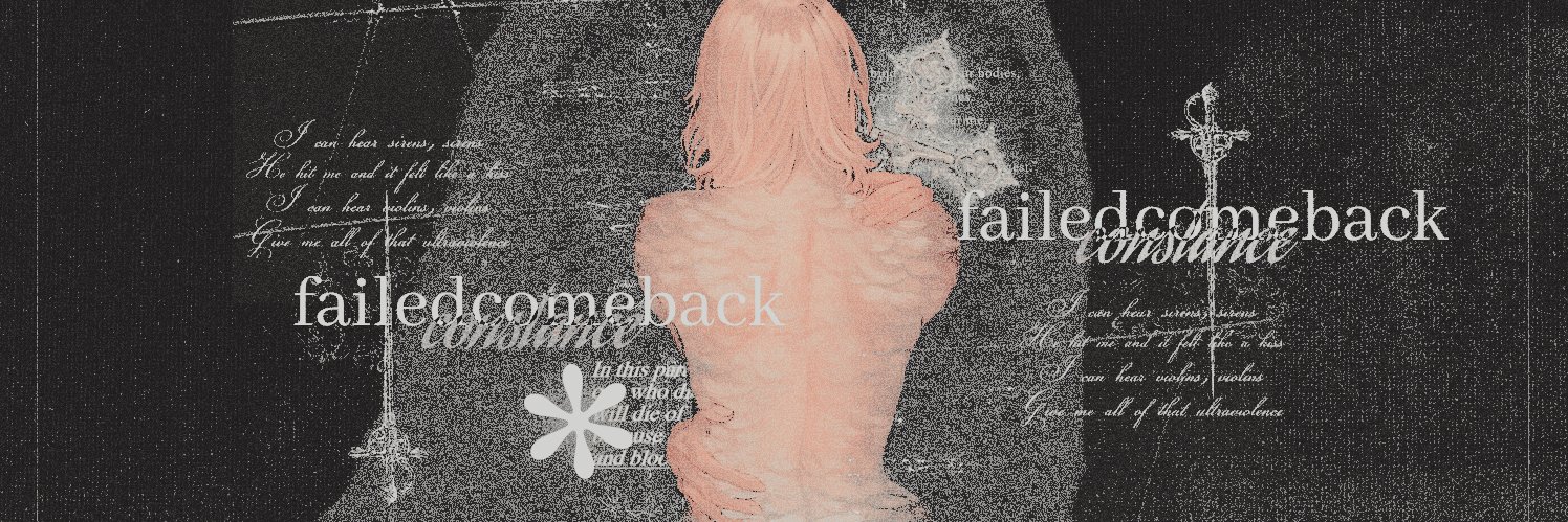 𝐂𝐨𝐧𝐬𝐭𝐚𝐧𝐜𝐞 .ᐣ 𝐘𝐞𝐚𝐡 . . . banner