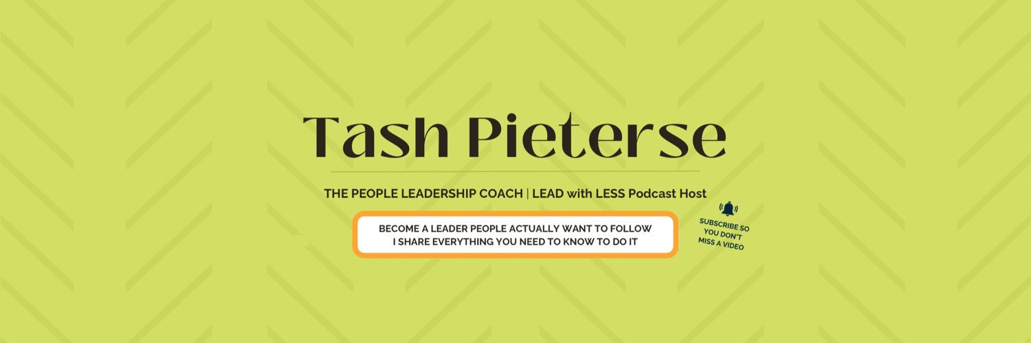 Tash Pieterse | The People Leadership Coach banner