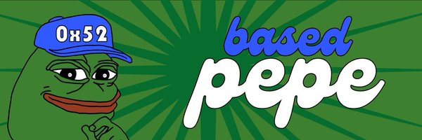 0x52BasedPepe Profile Banner