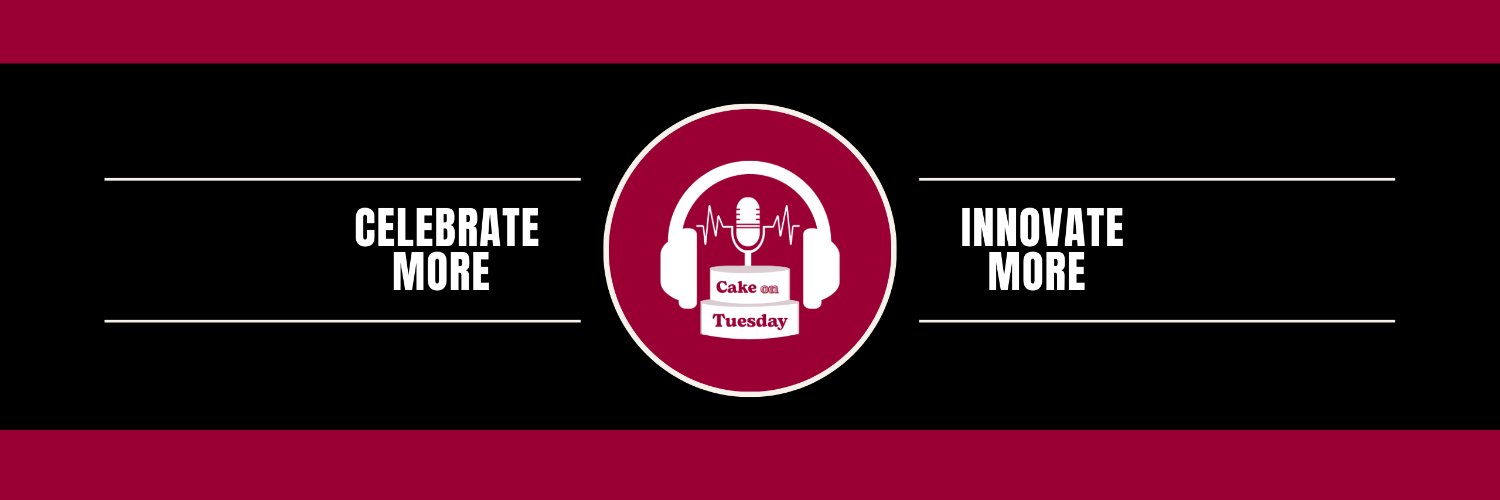 Cake on Tuesday Podcast banner