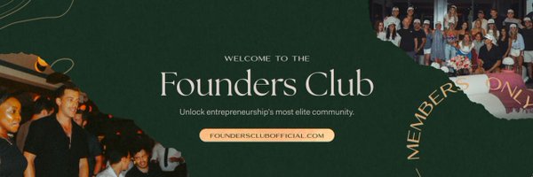 FoundersClubUS Profile Banner