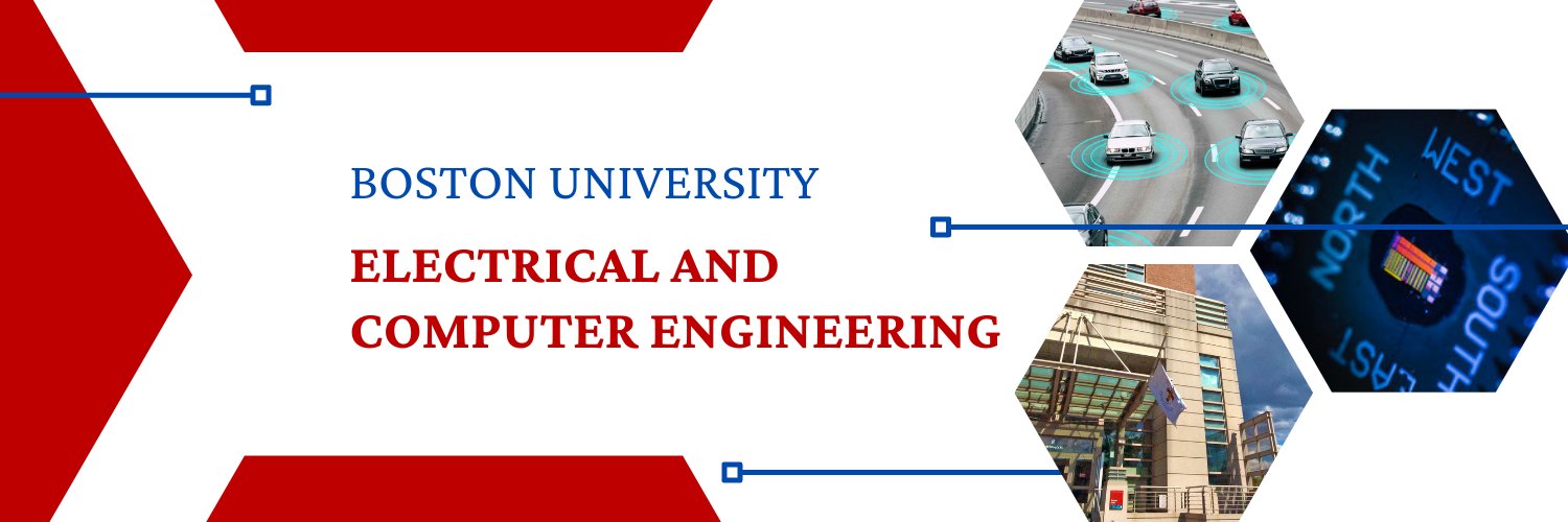 BU Dept. of Electrical & Computer Engineering banner