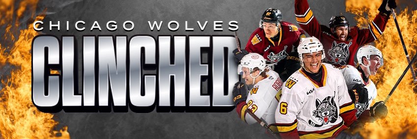 x- Chicago Wolves banner