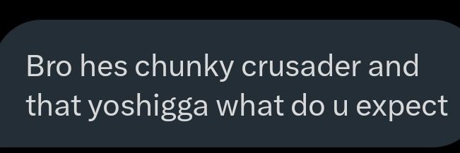 Chunky Crusader banner