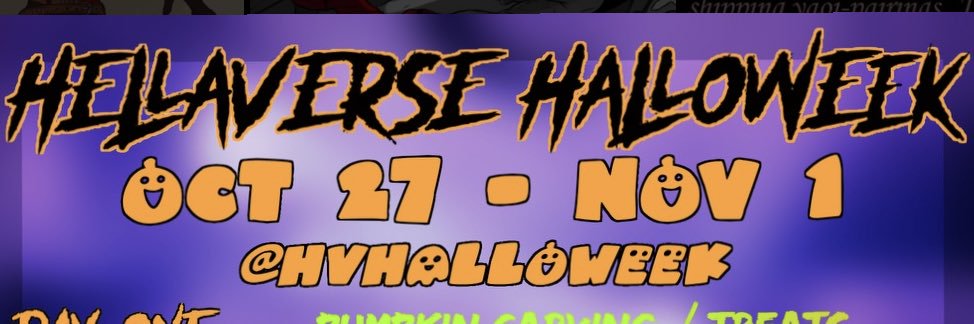 🦇🎃Hellaverse Halloween Week🎃🦇 banner