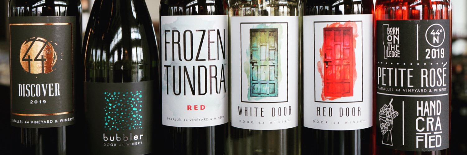 Parallel 44 and Door 44 Vineyard & Winery banner